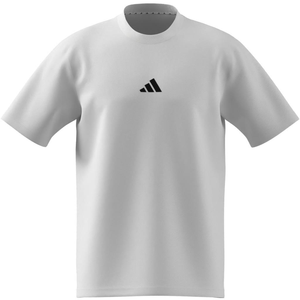 Essentials Small Logo Single Jersey T-Shirt, White, , large image number 7