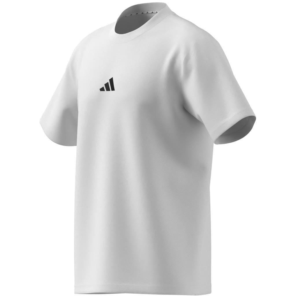 Essentials Small Logo Single Jersey T-Shirt, White, , large image number 12