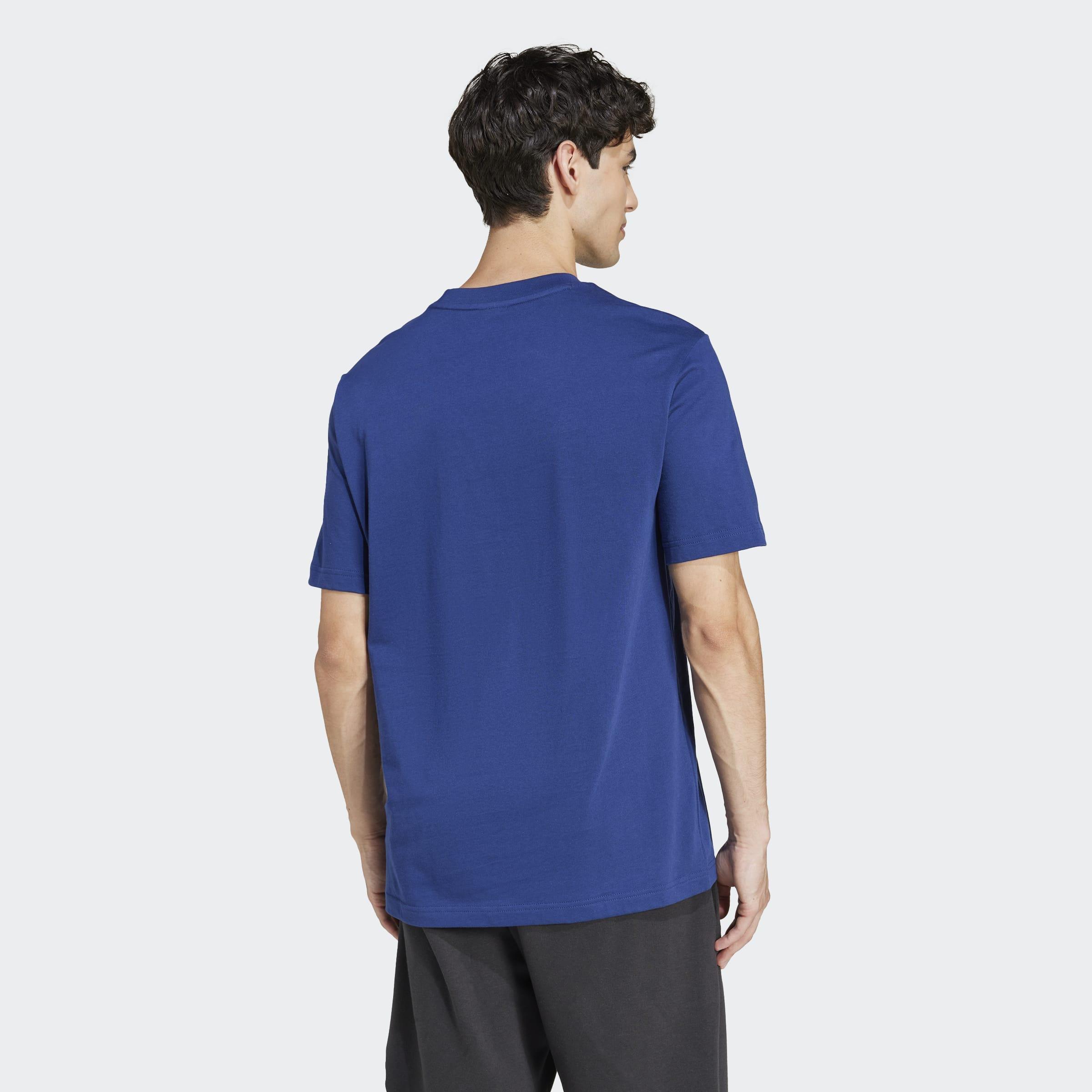 Essentials Small Logo Single Jersey T-Shirt, Blue, A701_ONE, large image number 1