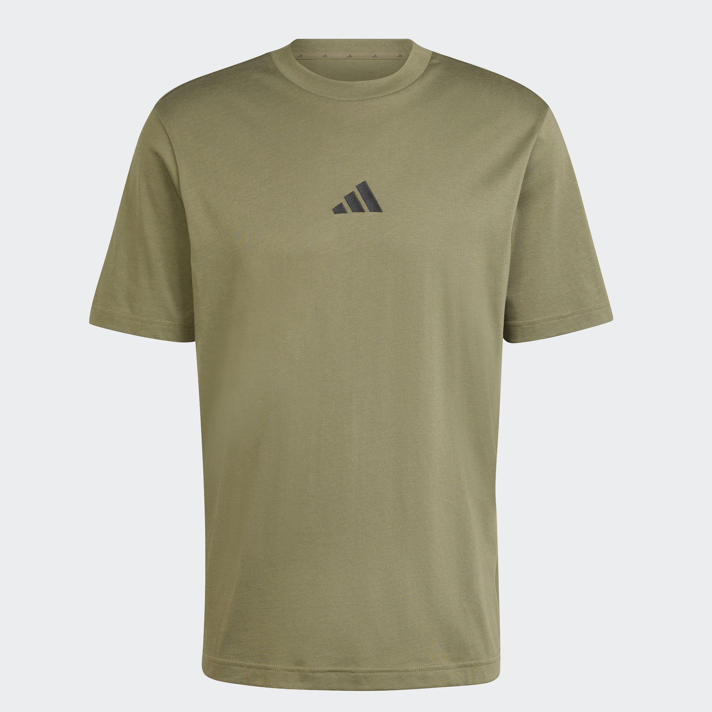 Essentials Small Logo Single Jersey T-Shirt, Green, A701_ONE, large image number 0