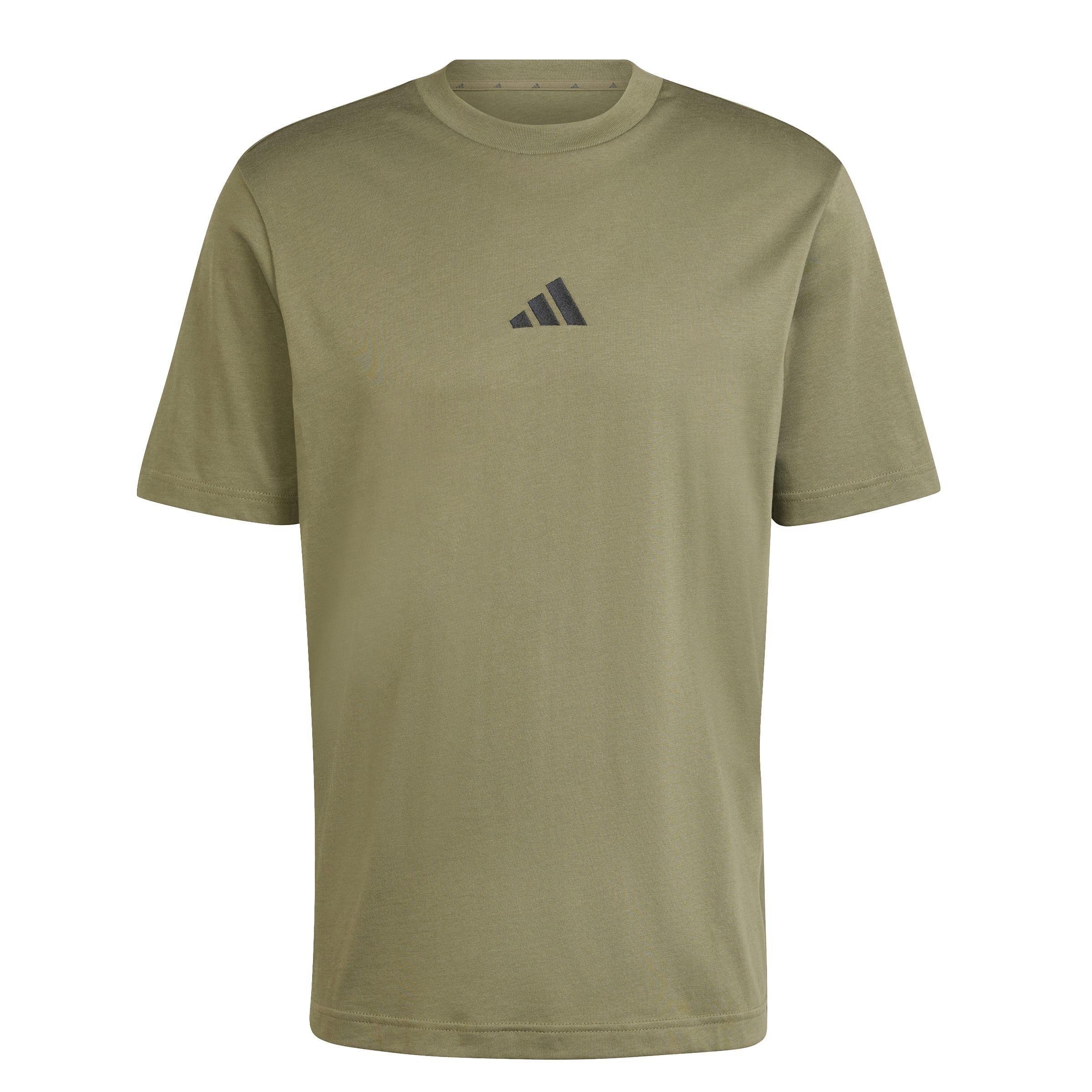 Essentials Small Logo Single Jersey T-Shirt, Green, A701_ONE, large image number 0