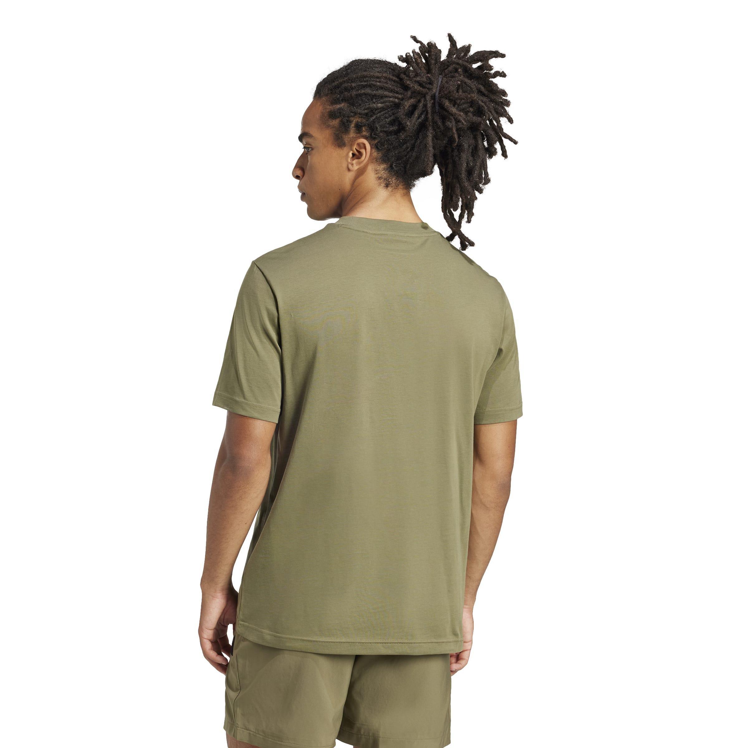 Essentials Small Logo Single Jersey T-Shirt, Green, A701_ONE, large image number 1
