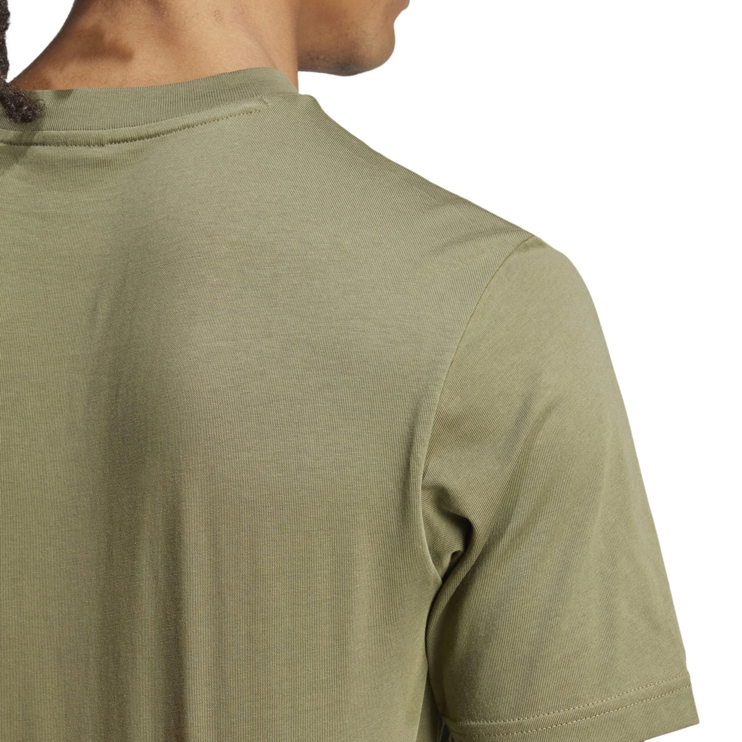 Essentials Small Logo Single Jersey T-Shirt, Green, A701_ONE, large image number 3