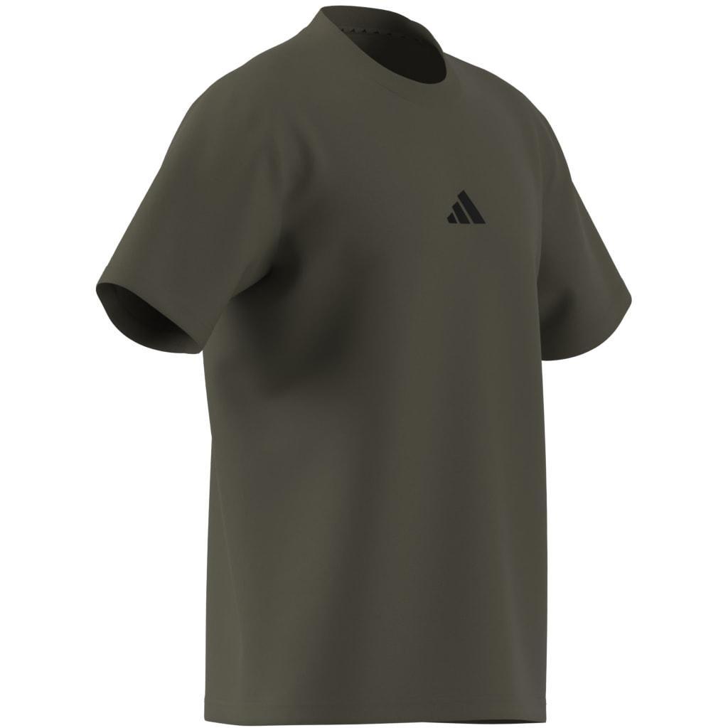 Essentials Small Logo Single Jersey T-Shirt, Green, A701_ONE, large image number 4