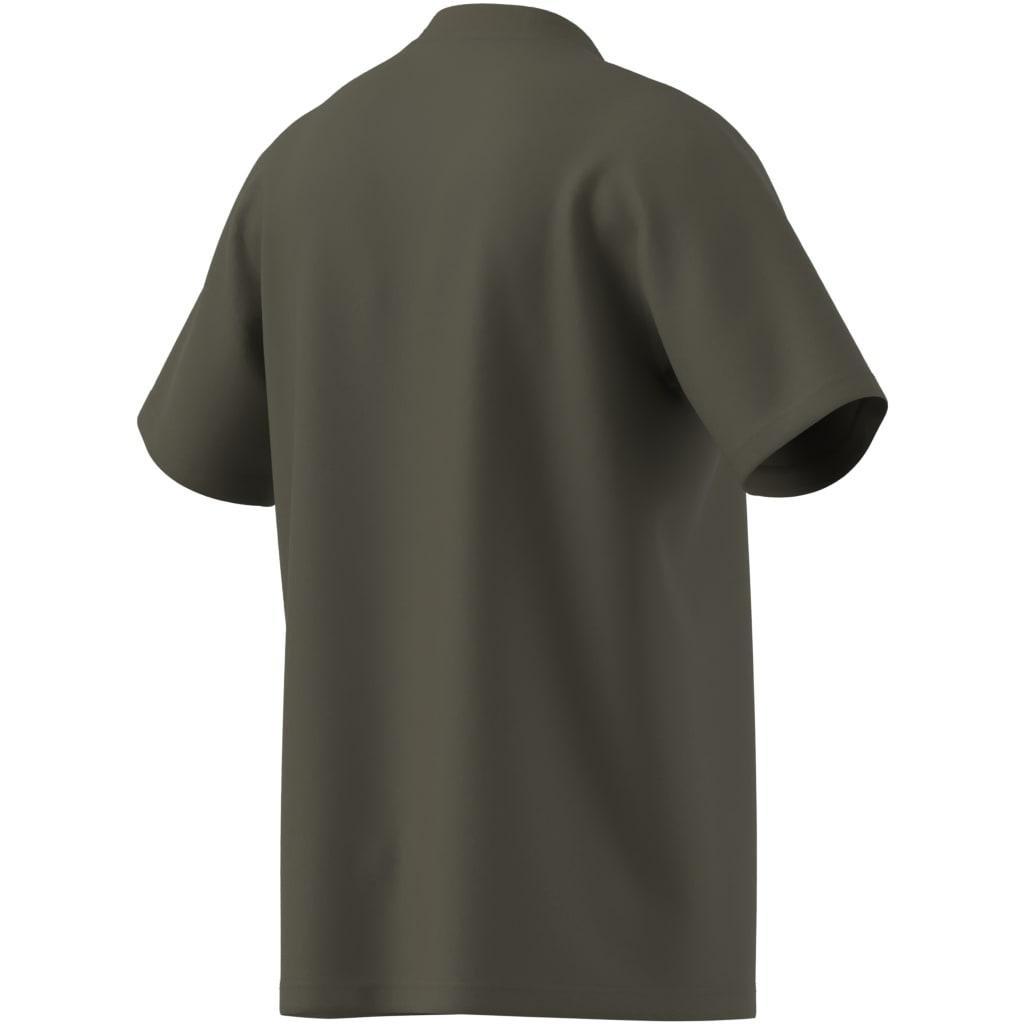Essentials Small Logo Single Jersey T-Shirt, Green, A701_ONE, large image number 6