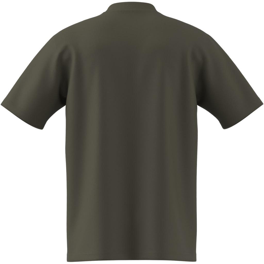 Essentials Small Logo Single Jersey T-Shirt, Green, A701_ONE, large image number 9