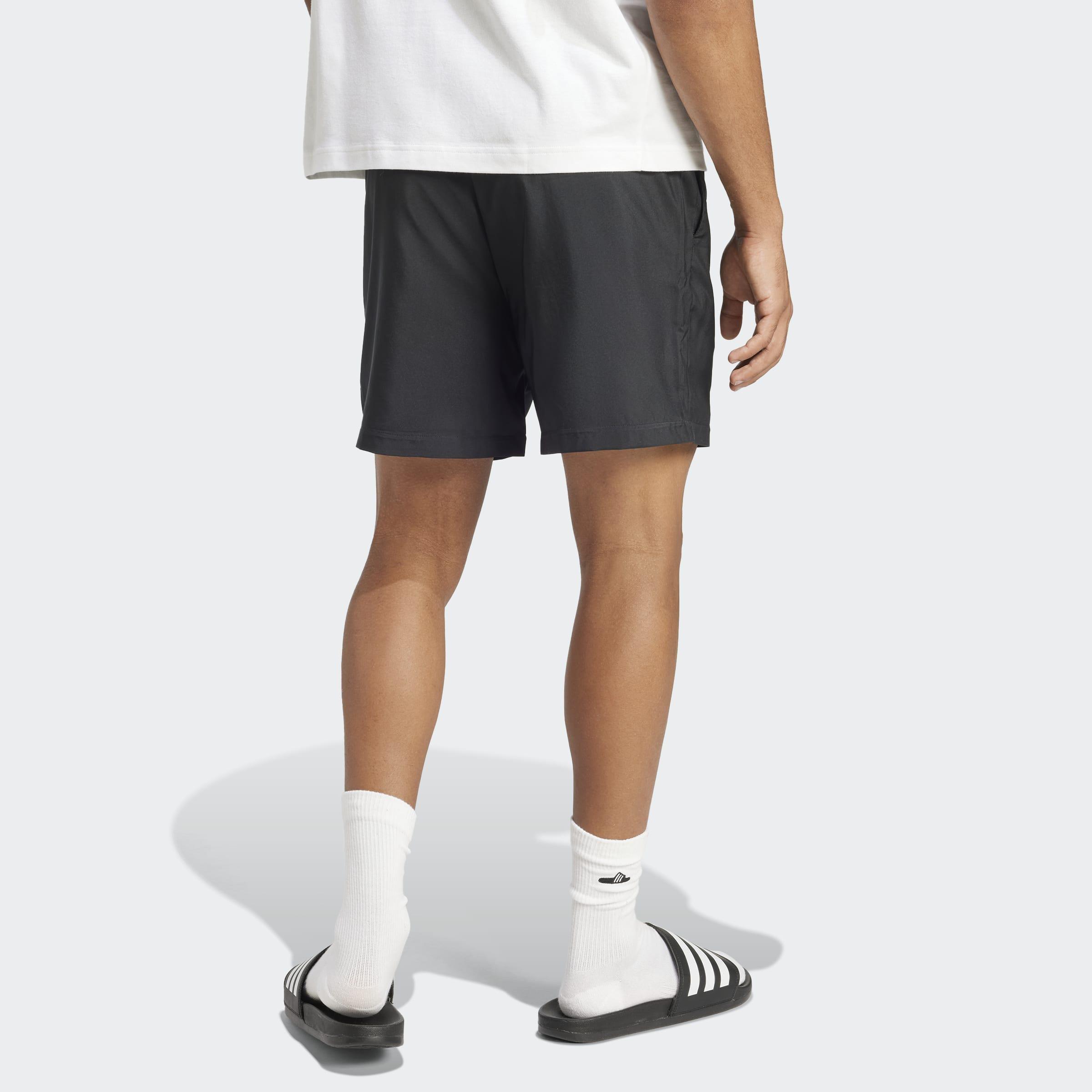 Essentials Small Logo Chelsea Shorts, Black, A701_ONE, large image number 1