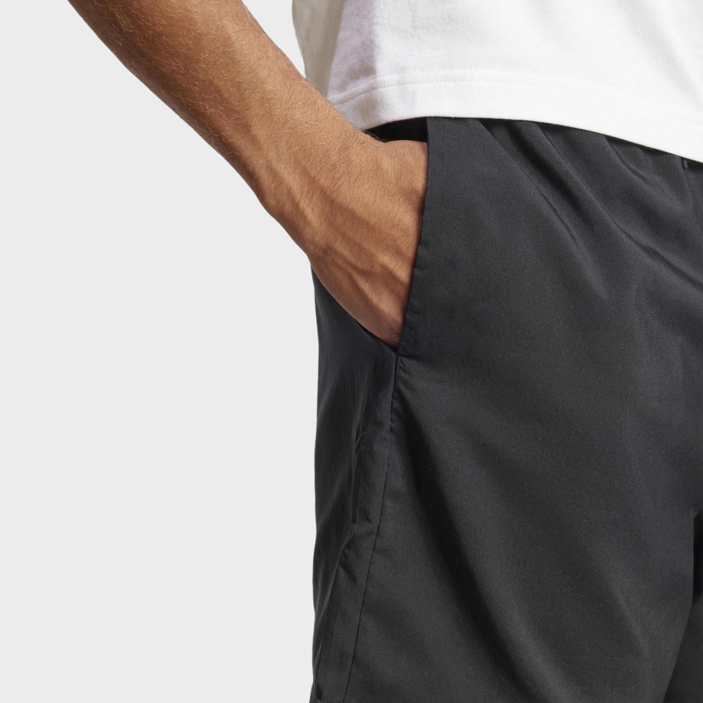 Essentials Small Logo Chelsea Shorts, Black, A701_ONE, large image number 3