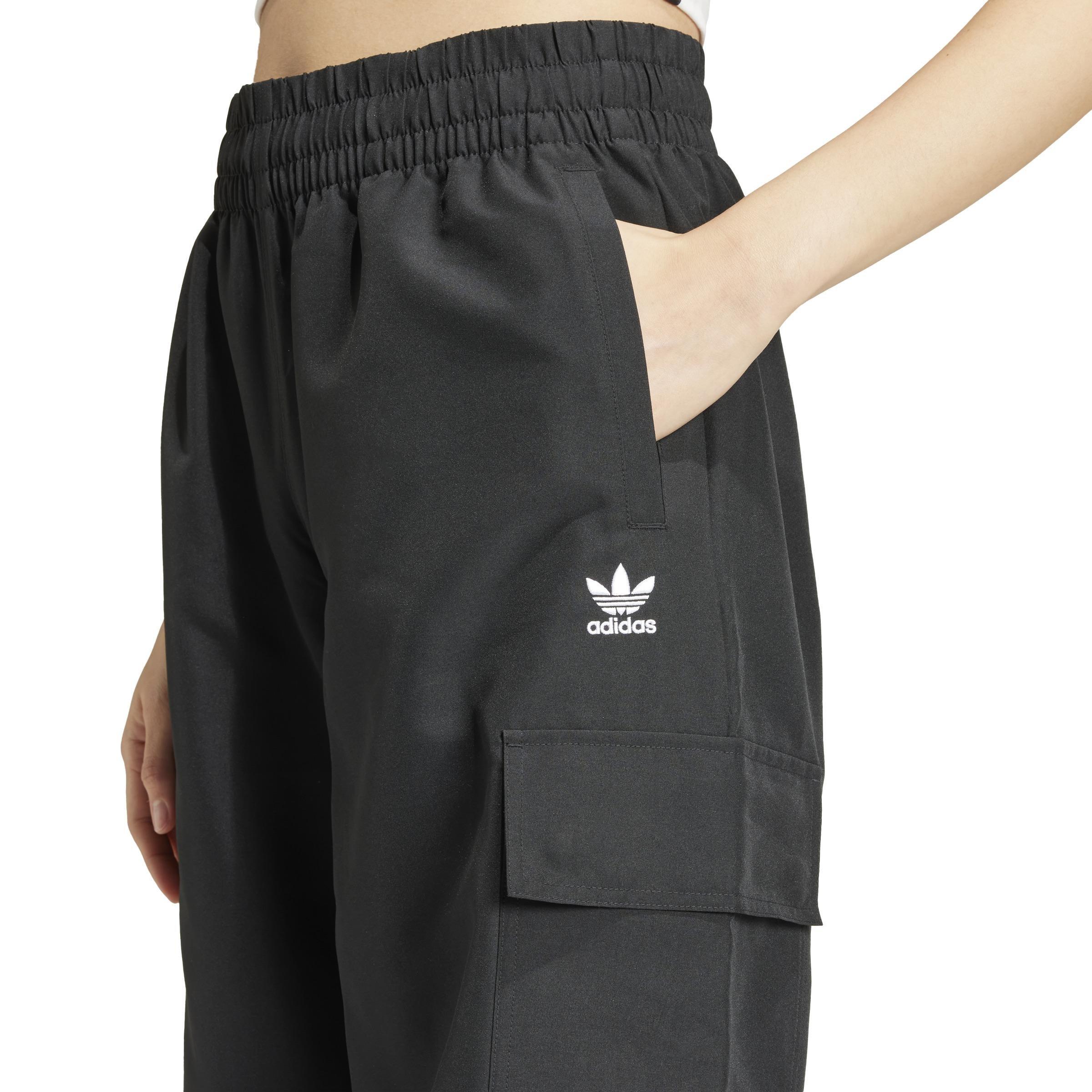 Adicolor 3-Stripes Cargo Tracksuit Bottoms, Black, A701_ONE, large image number 4