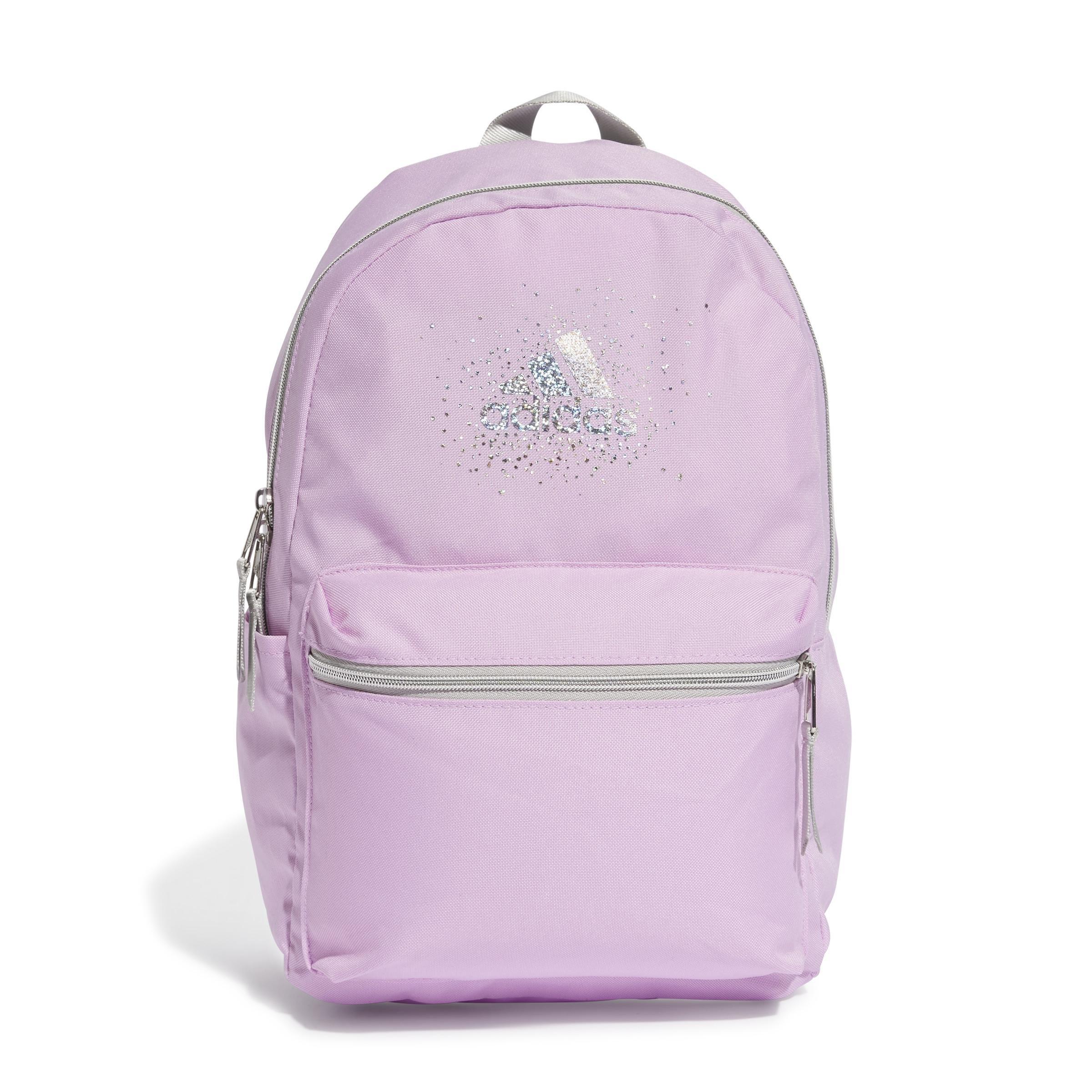 Kids Winter Glam Backpack, Purple, A701_ONE, large image number 0