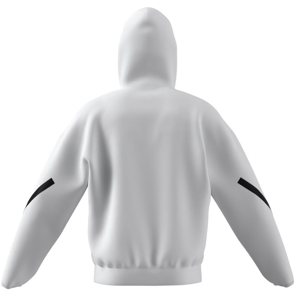 Adidas Z.N.E. Full Zip, White, A701_ONE, large image number 6