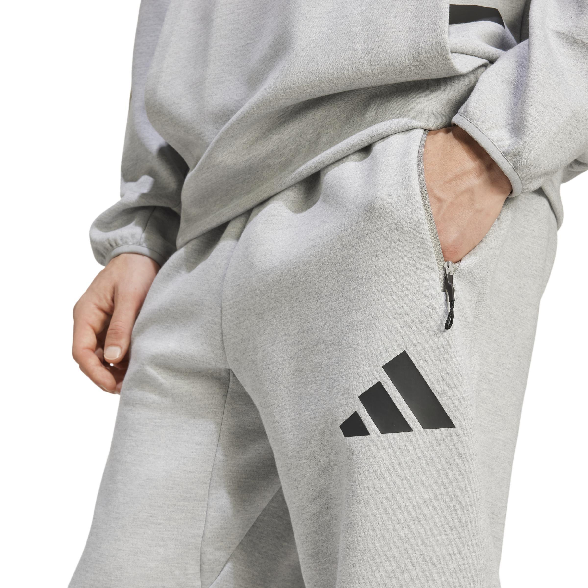 Z.N.E. Tracksuit Bottoms, Grey, A701_ONE, large image number 3
