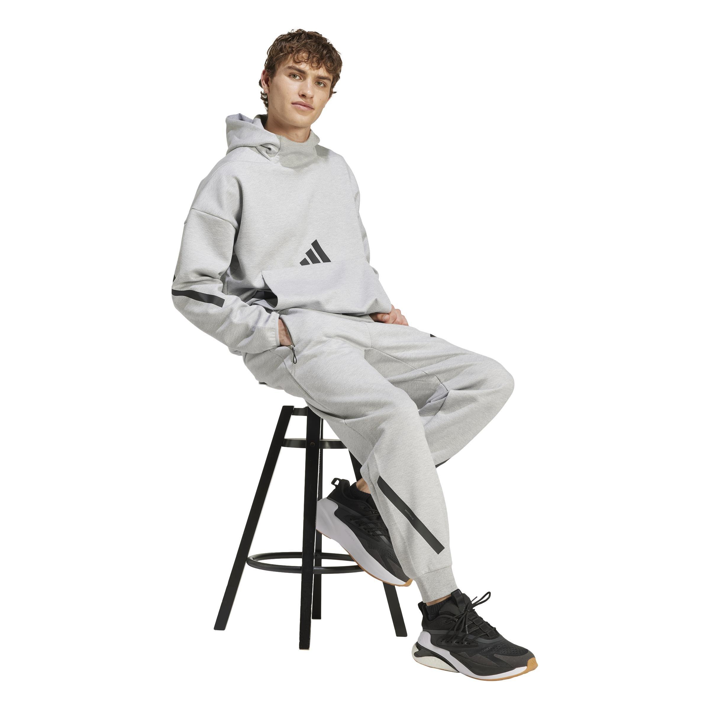 Z.N.E. Tracksuit Bottoms, Grey, A701_ONE, large image number 8