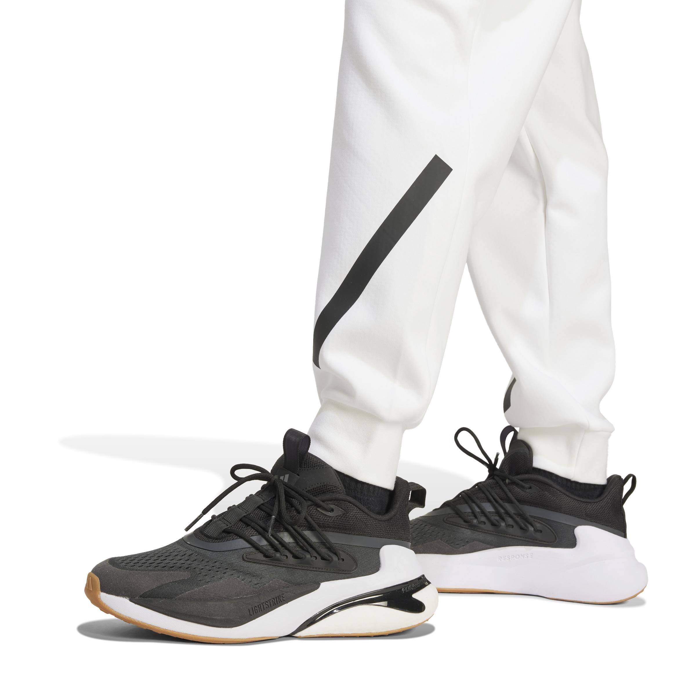 Z.N.E. Tracksuit Bottoms, White, , large image number 3