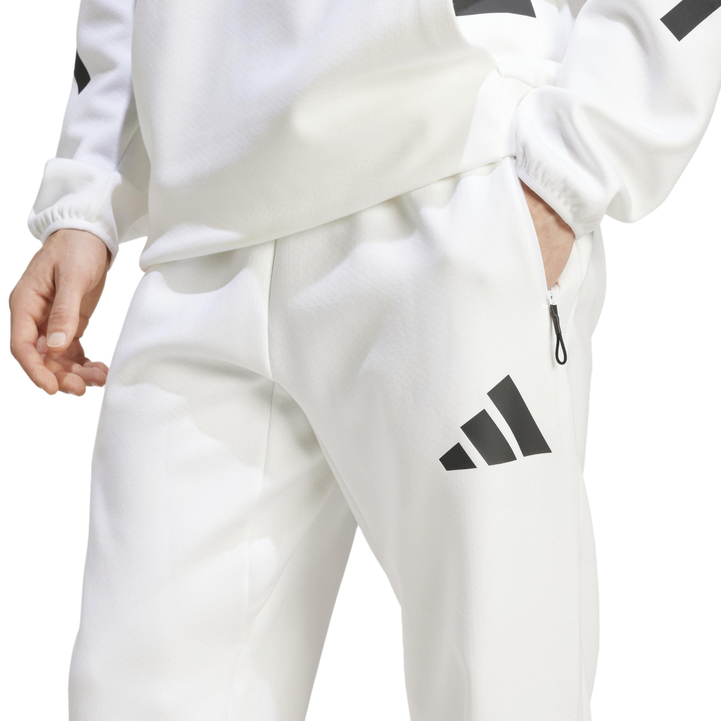 Z.N.E. Tracksuit Bottoms, White, A701_ONE, large image number 4