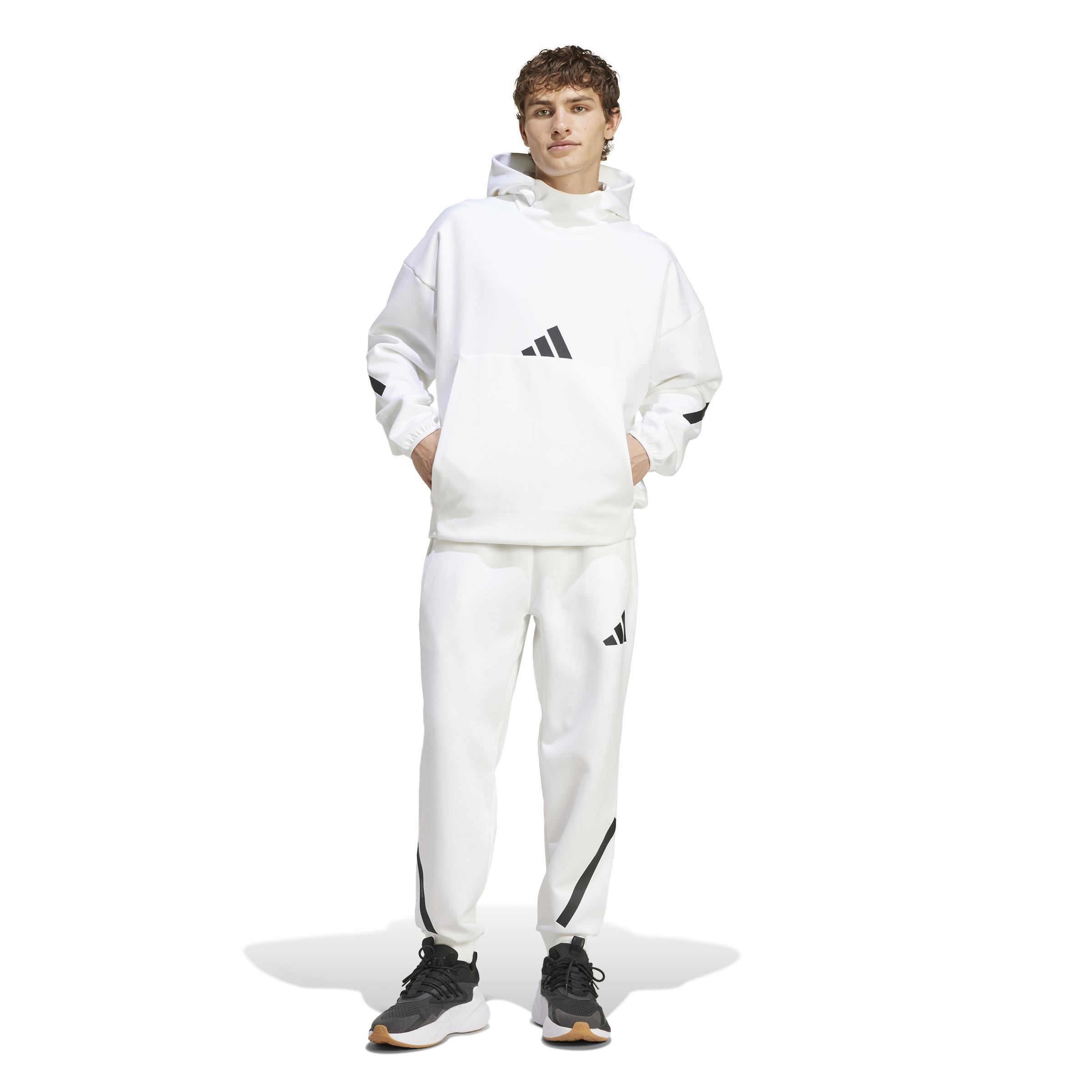 Z.N.E. Tracksuit Bottoms, White, A701_ONE, large image number 8