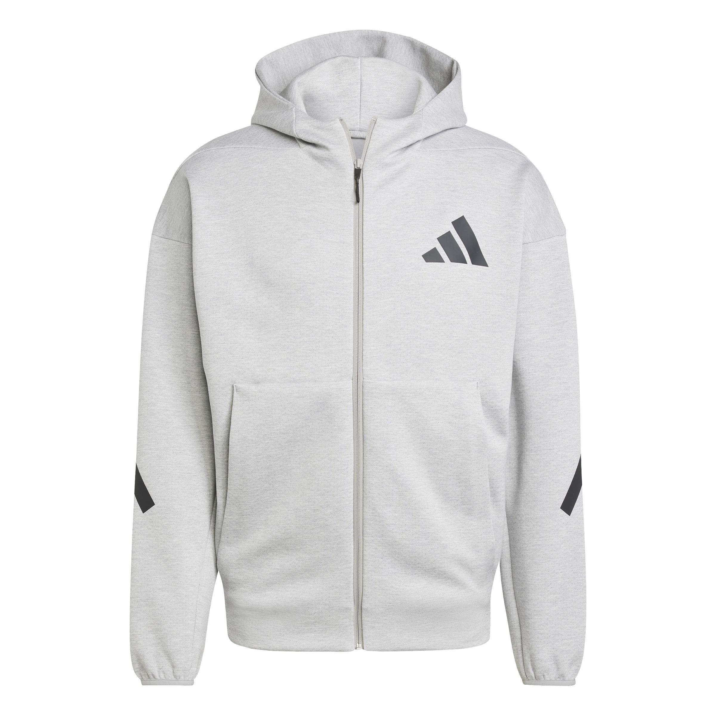 Z.N.E. Full-Zip Hooded Track Jacket, Grey, , large image number 1
