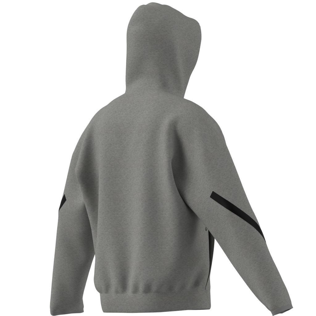 Z.N.E. Full-Zip Hooded Track Jacket, Grey, , large image number 10