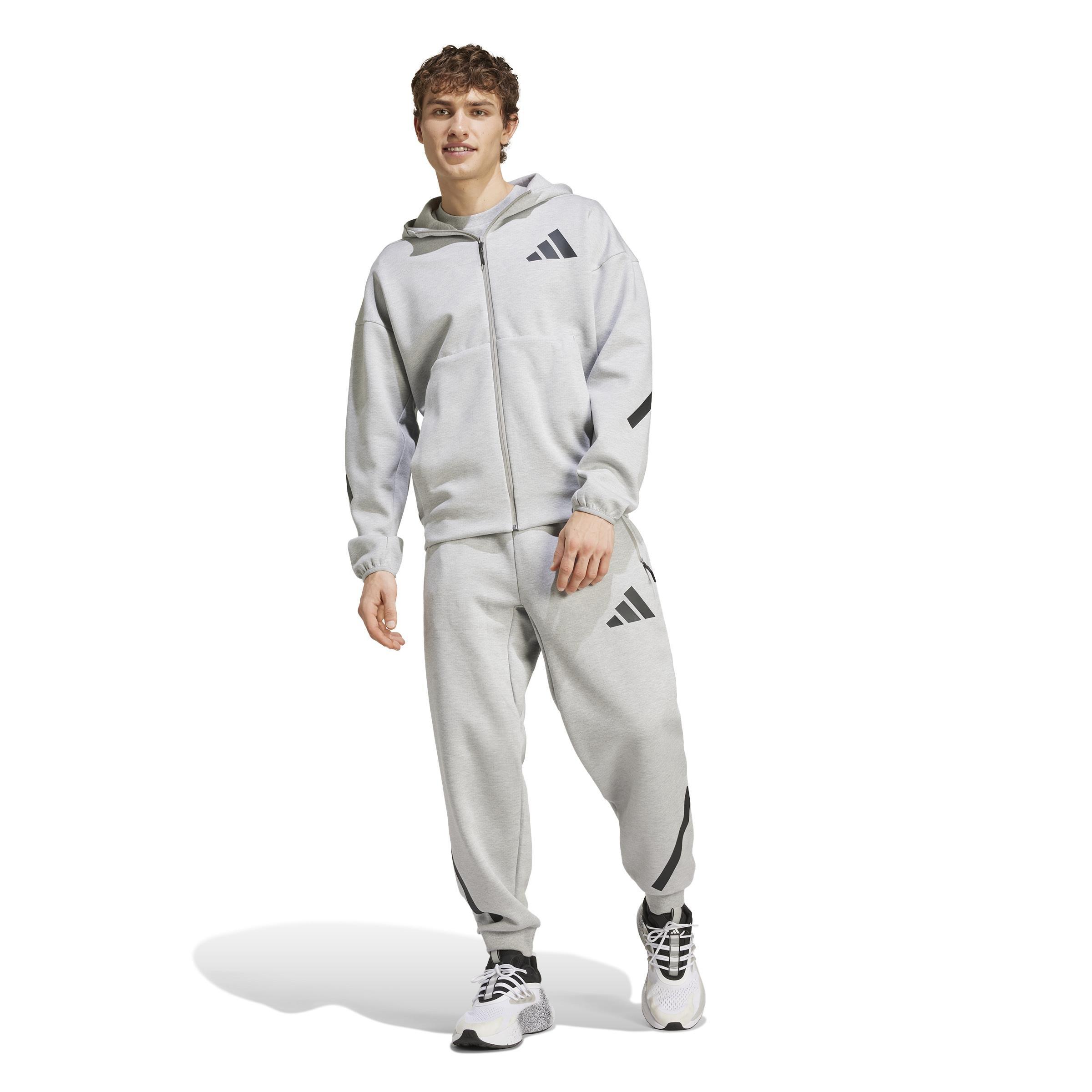 Z.N.E. Full-Zip Hooded Track Jacket, Grey, , large image number 14