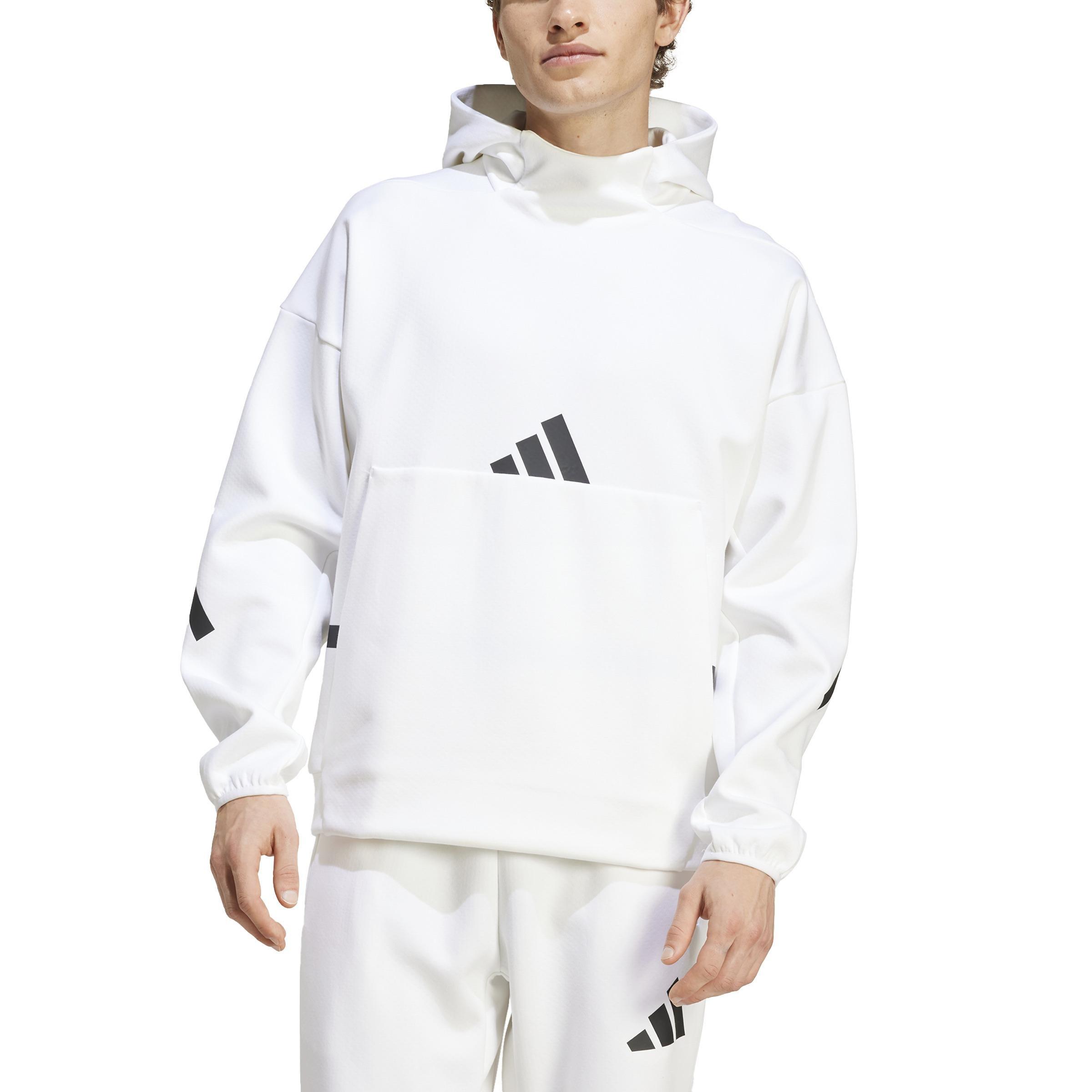 Z.N.E. Hoodie, White, A701_ONE, large image number 2