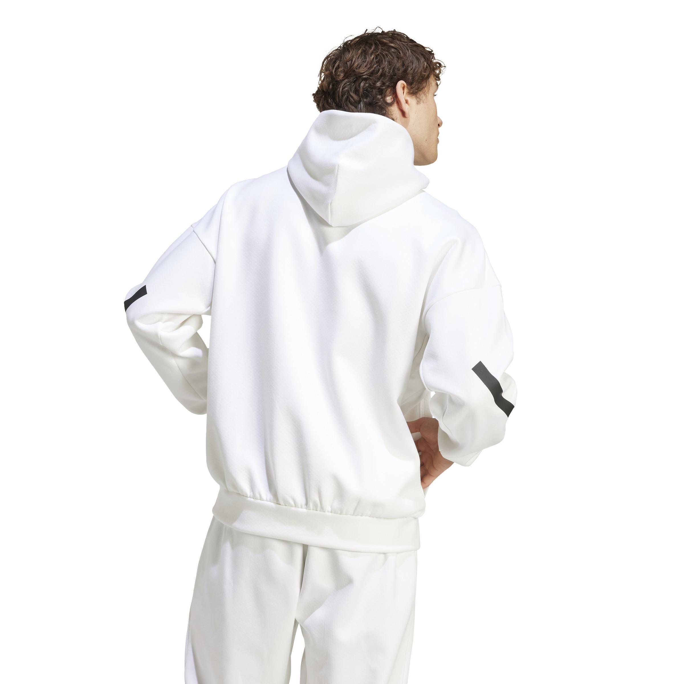 Z.N.E. Hoodie, White, , large image number 3
