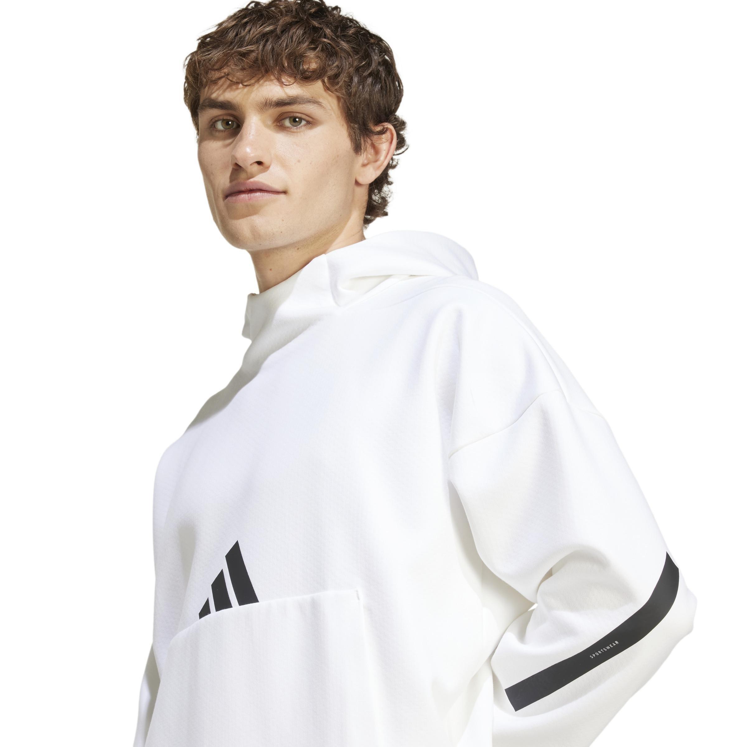 Z.N.E. Hoodie, White, , large image number 4