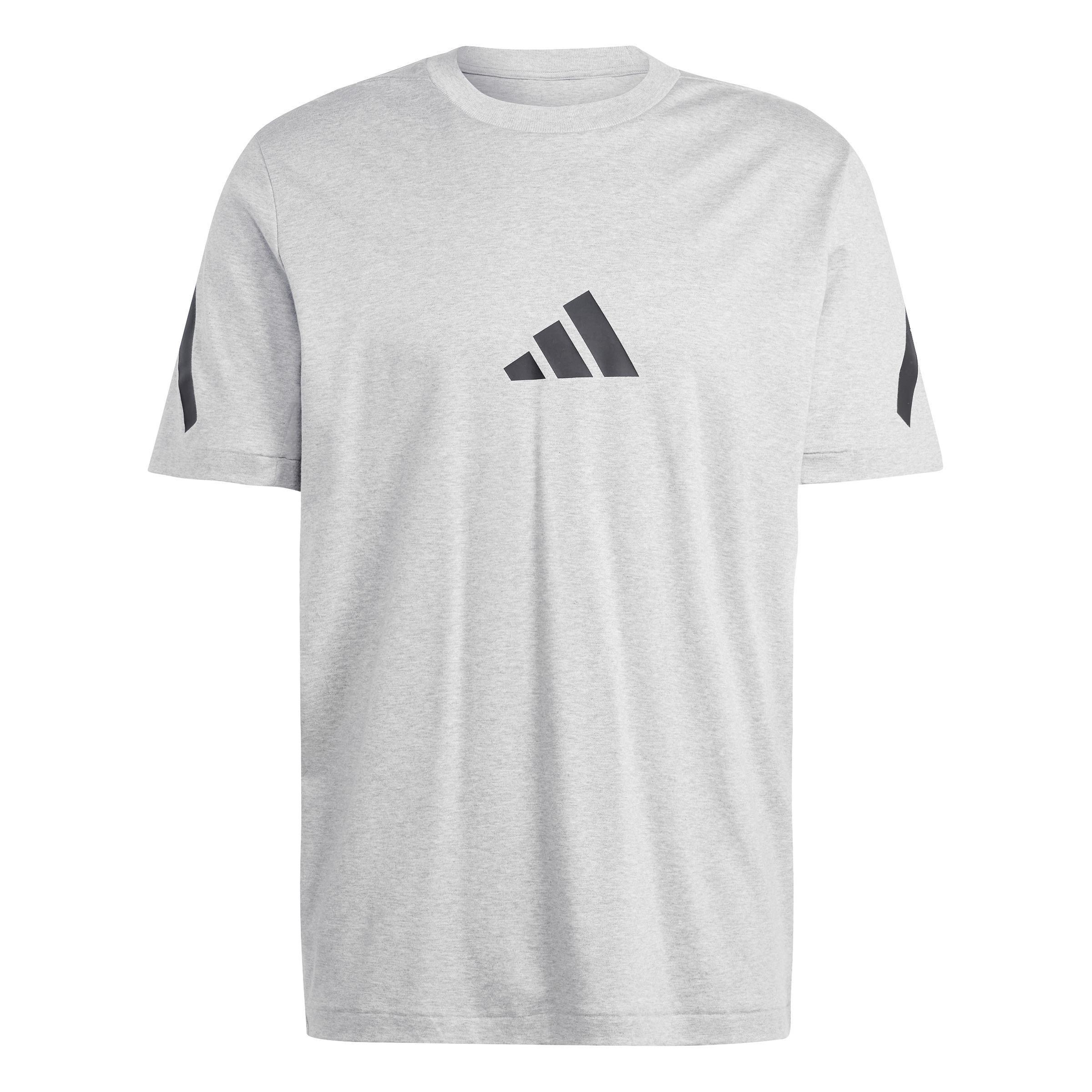 adidas Z.N.E. T-Shirt, Grey, A701_ONE, large image number 0