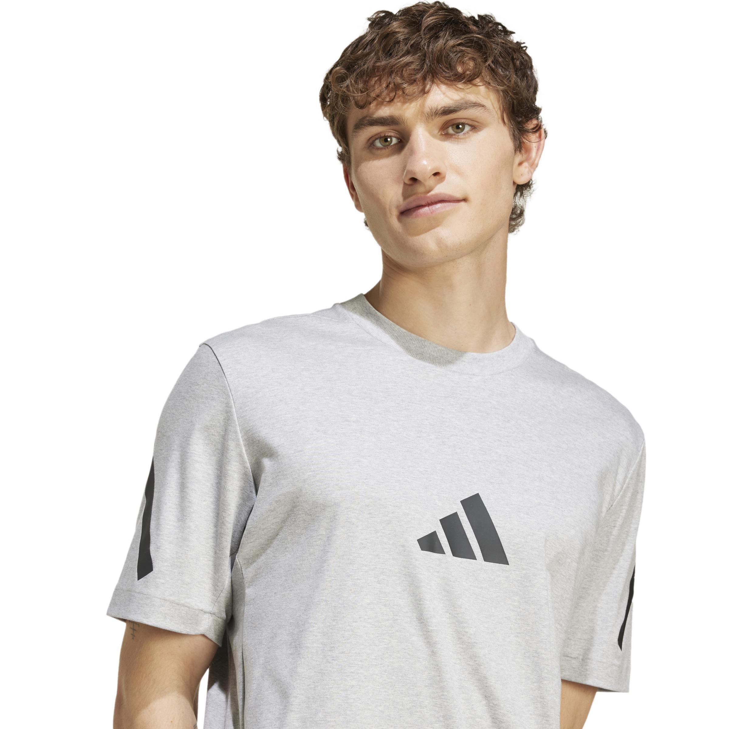 adidas Z.N.E. T-Shirt, Grey, , large image number 5