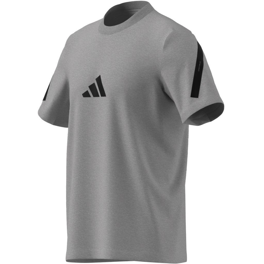 adidas Z.N.E. T-Shirt, Grey, A701_ONE, large image number 6