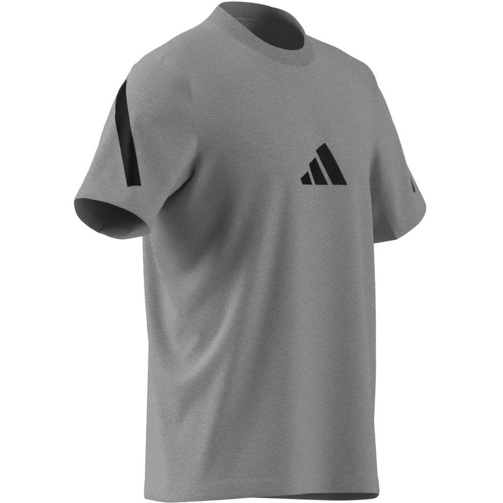 adidas Z.N.E. T-Shirt, Grey, A701_ONE, large image number 7