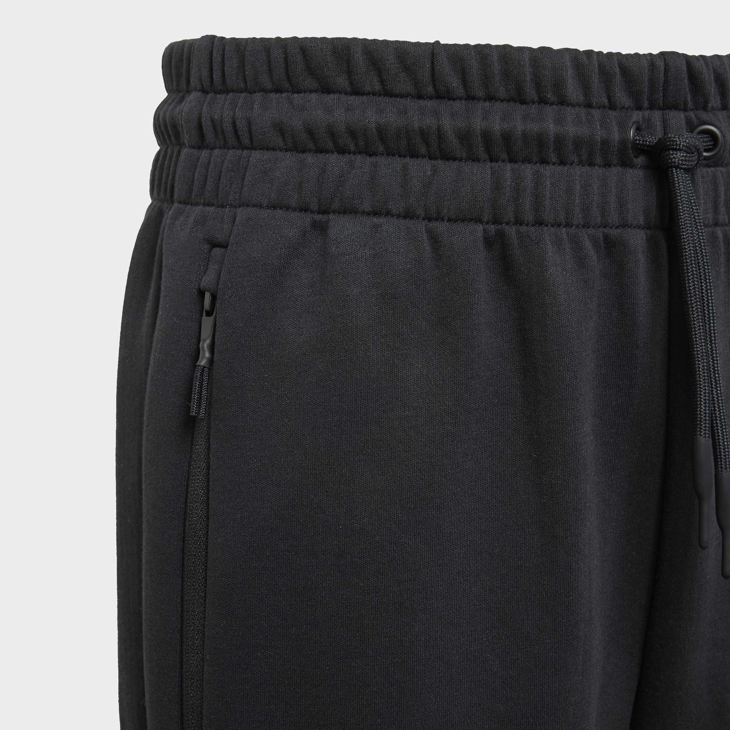 Unisex Kids adidas Z.N.E. Tapered-Leg Tracksuit Bottoms, Black, A701_ONE, large image number 7