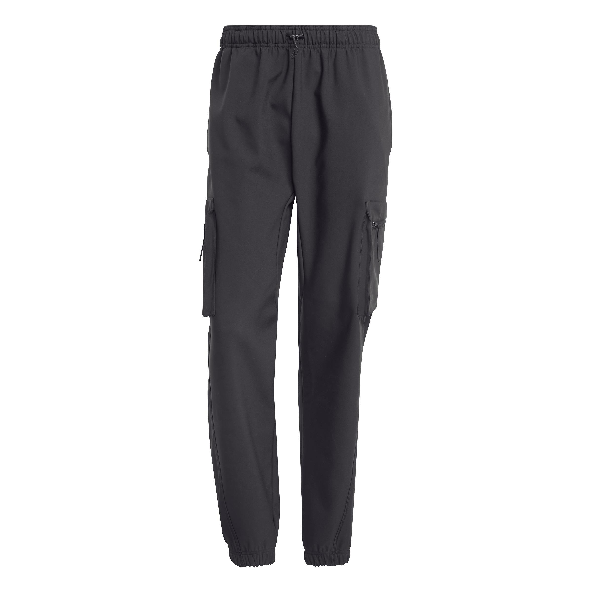 City Escape Premium Cargo Trousers, Black, , large image number 1