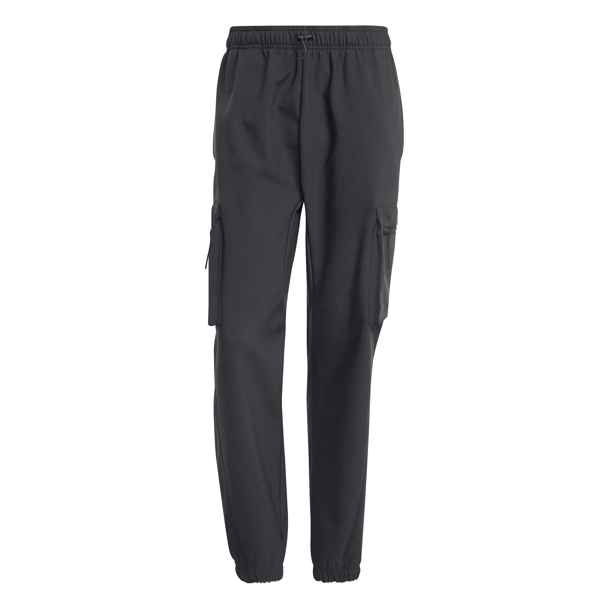 City Escape Premium Cargo Trousers, Black, A701_ONE, large image number 1