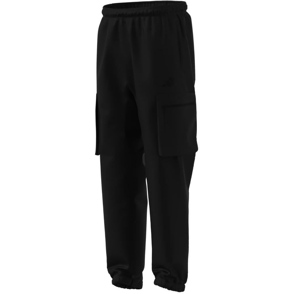 City Escape Premium Cargo Trousers, Black, , large image number 12