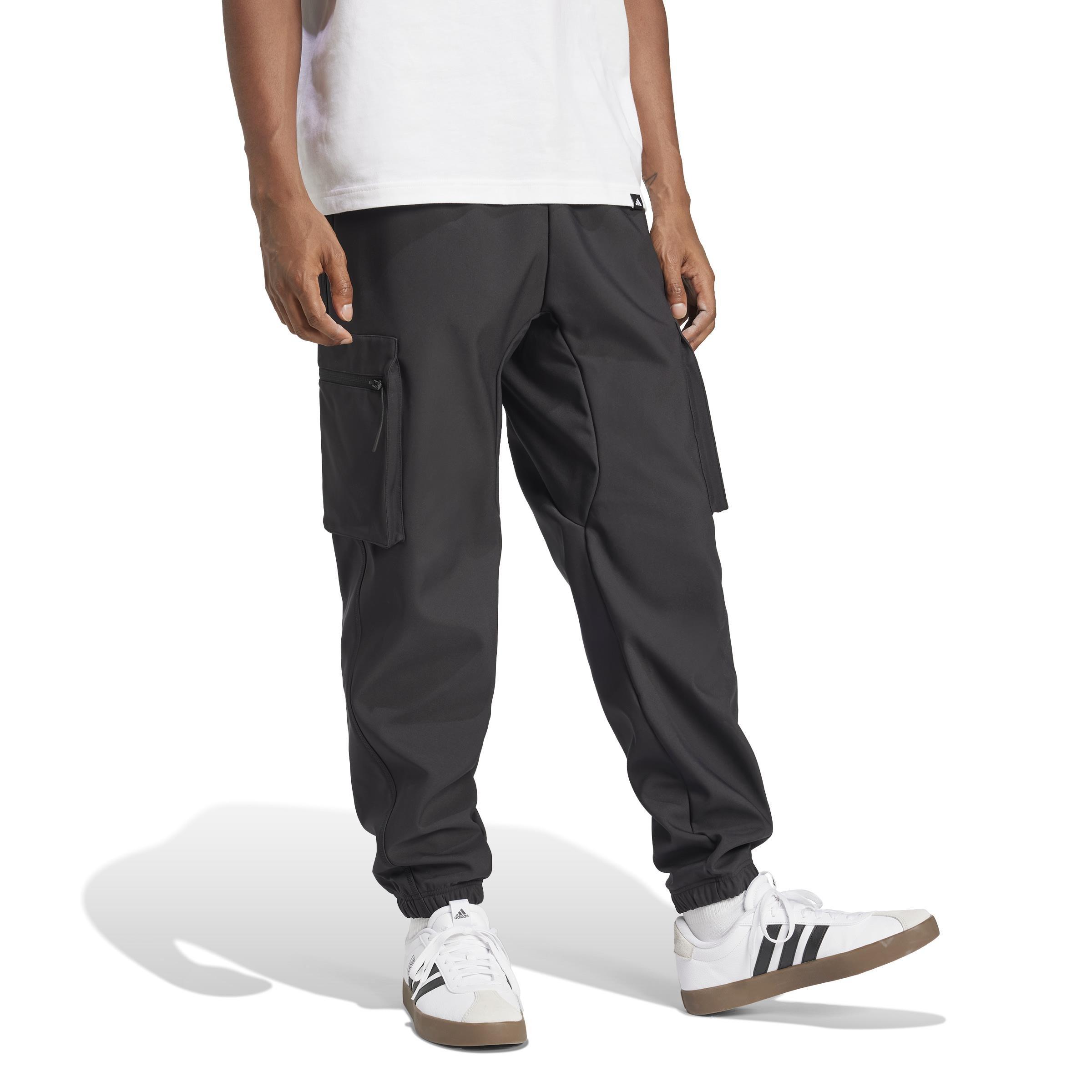 City Escape Premium Cargo Trousers, Black, , large image number 13
