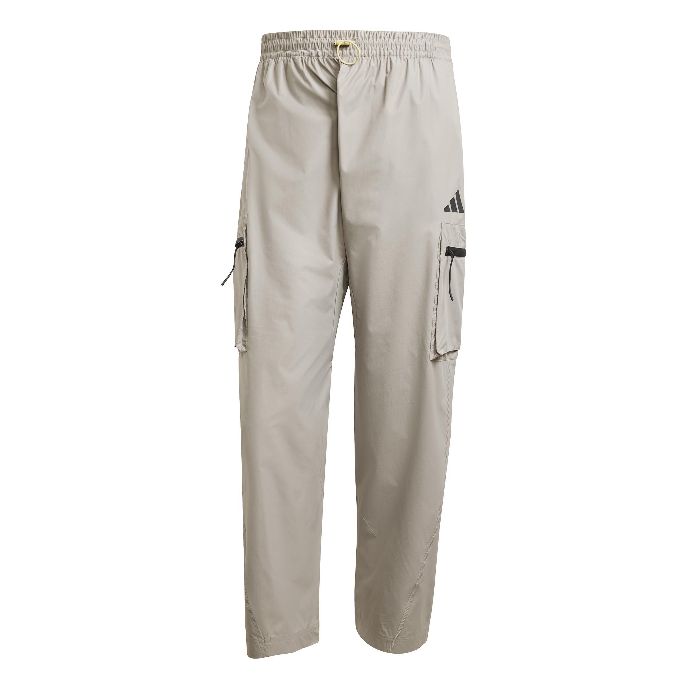City Escape Lightweight Cargo Tracksuit Bottoms, Beige, , large image number 0