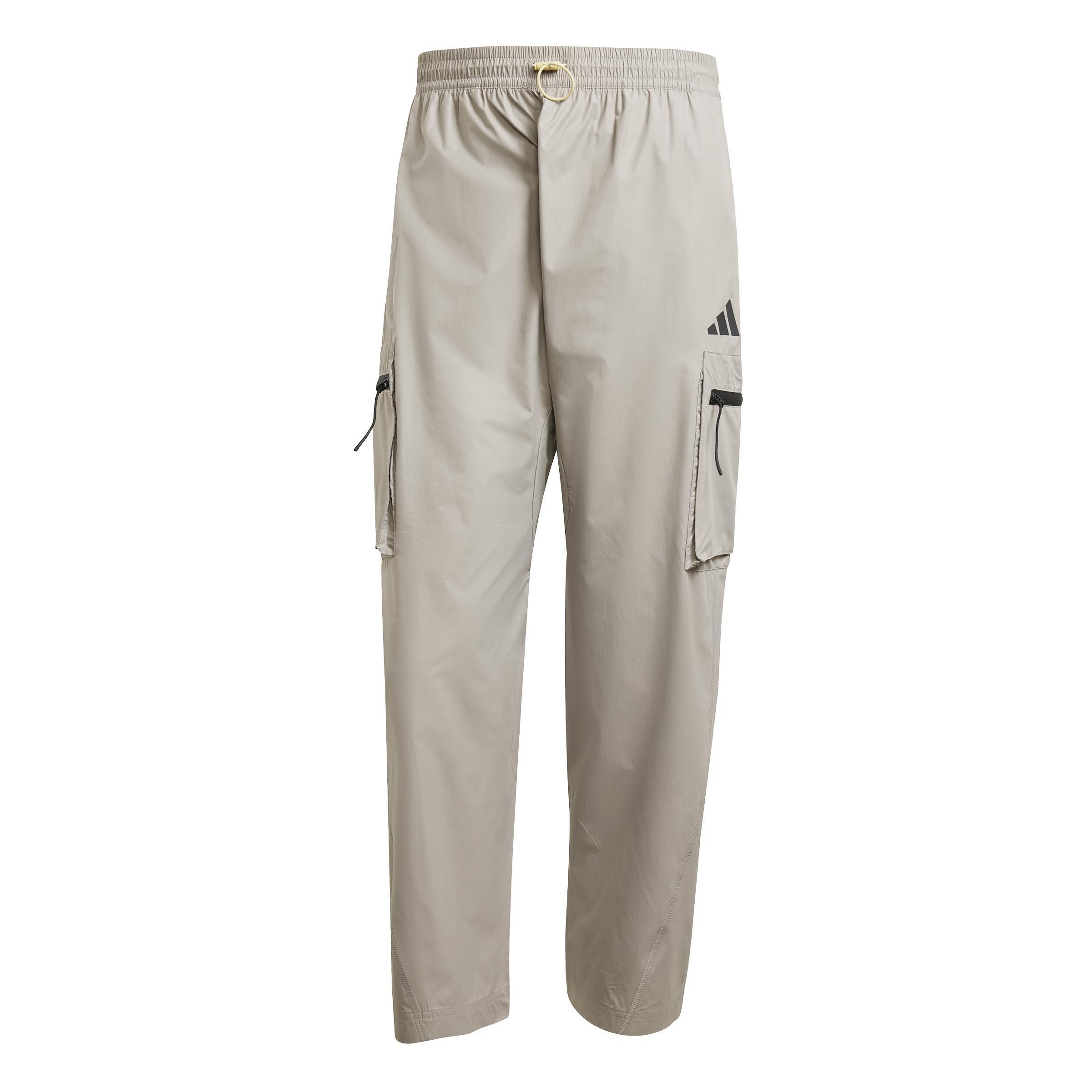 City Escape Lightweight Cargo Tracksuit Bottoms, Beige, , large image number 1