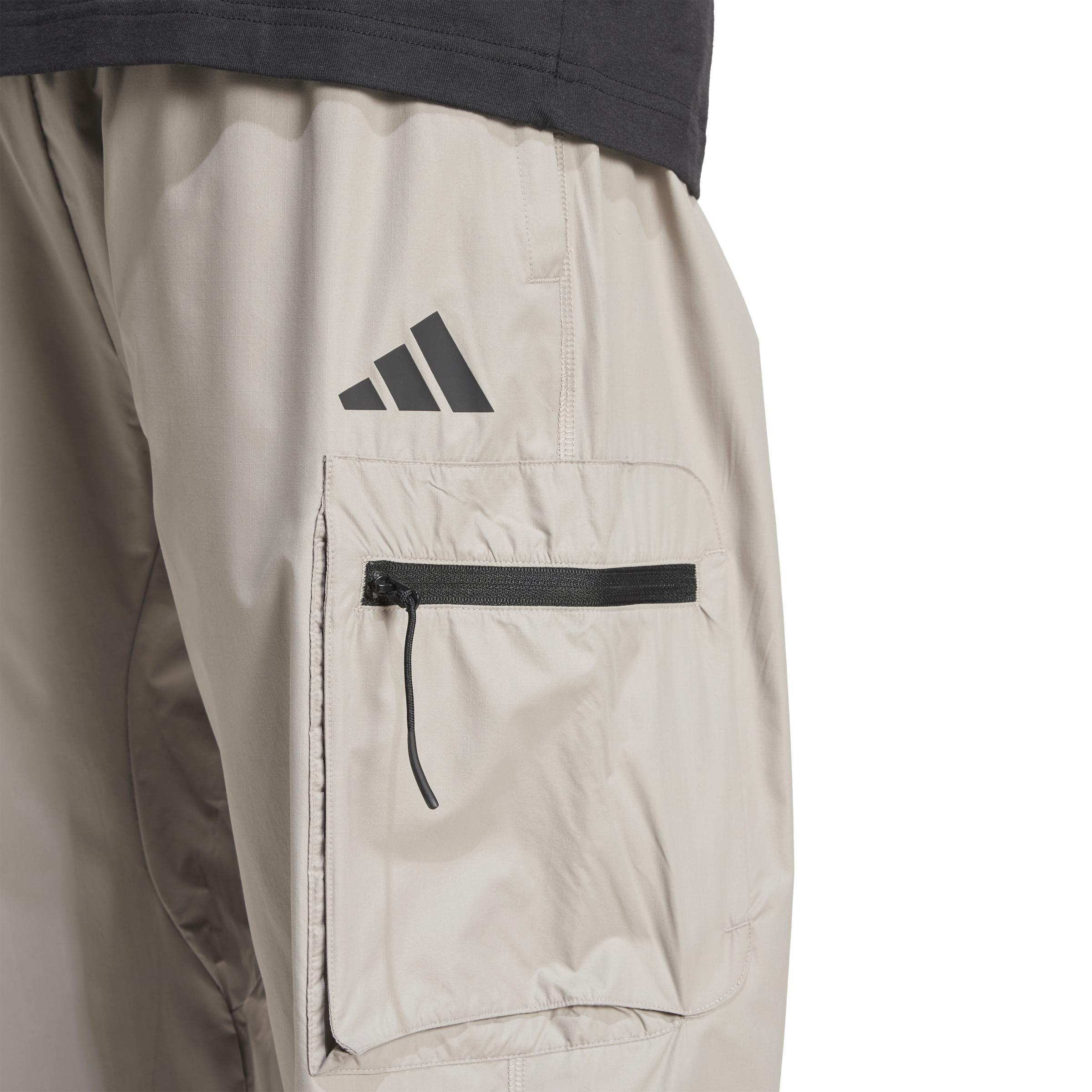 City Escape Lightweight Cargo Tracksuit Bottoms, Beige, , large image number 3
