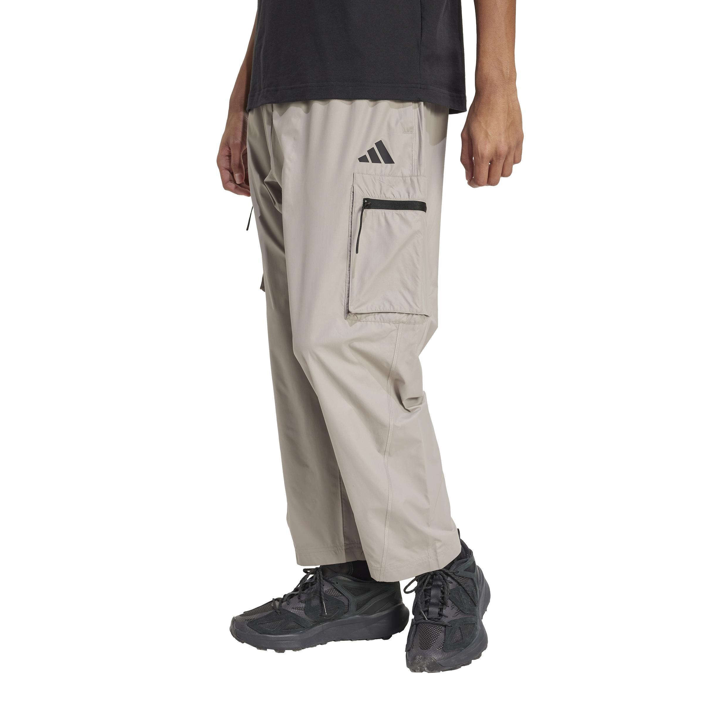 City Escape Lightweight Cargo Tracksuit Bottoms, Beige, , large image number 5