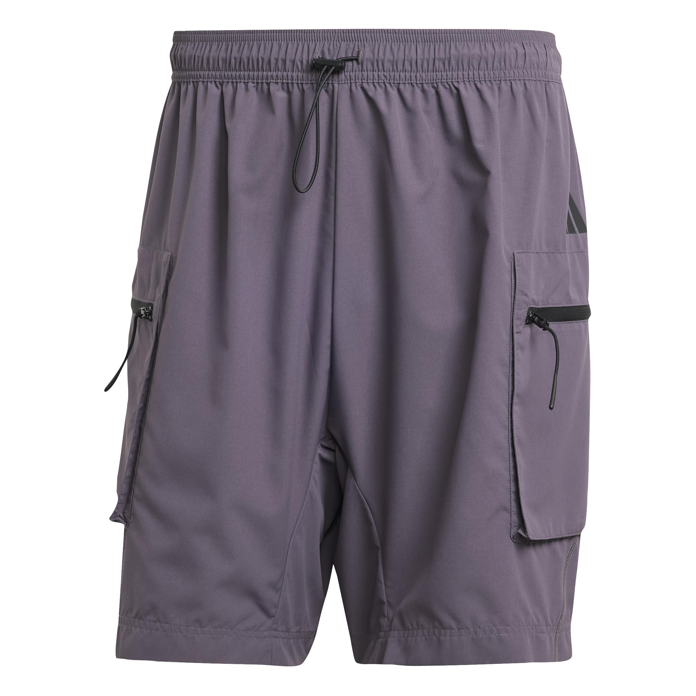 City Escape Woven Shorts, Grey, A701_ONE, large image number 1