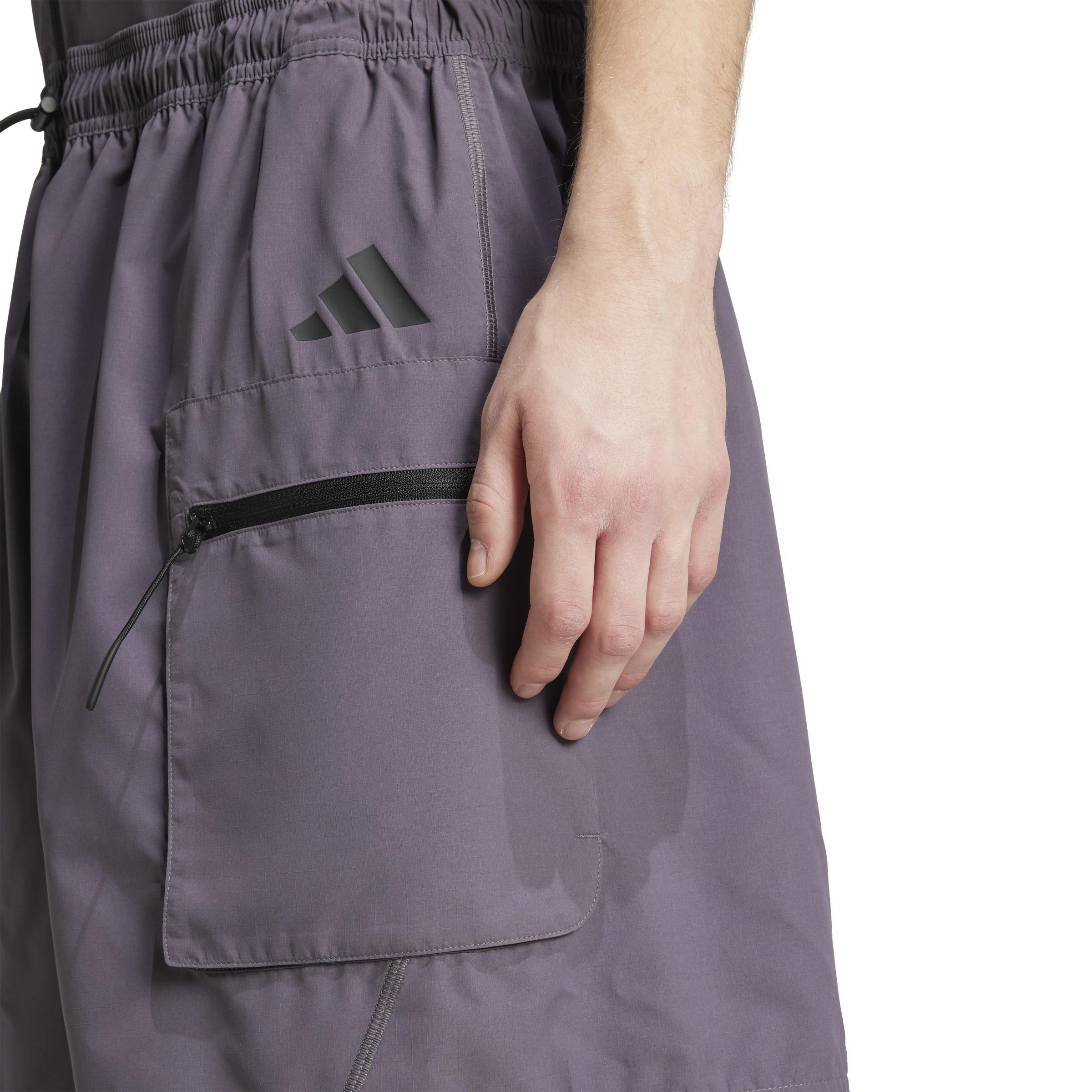 City Escape Woven Shorts, Grey, A701_ONE, large image number 3