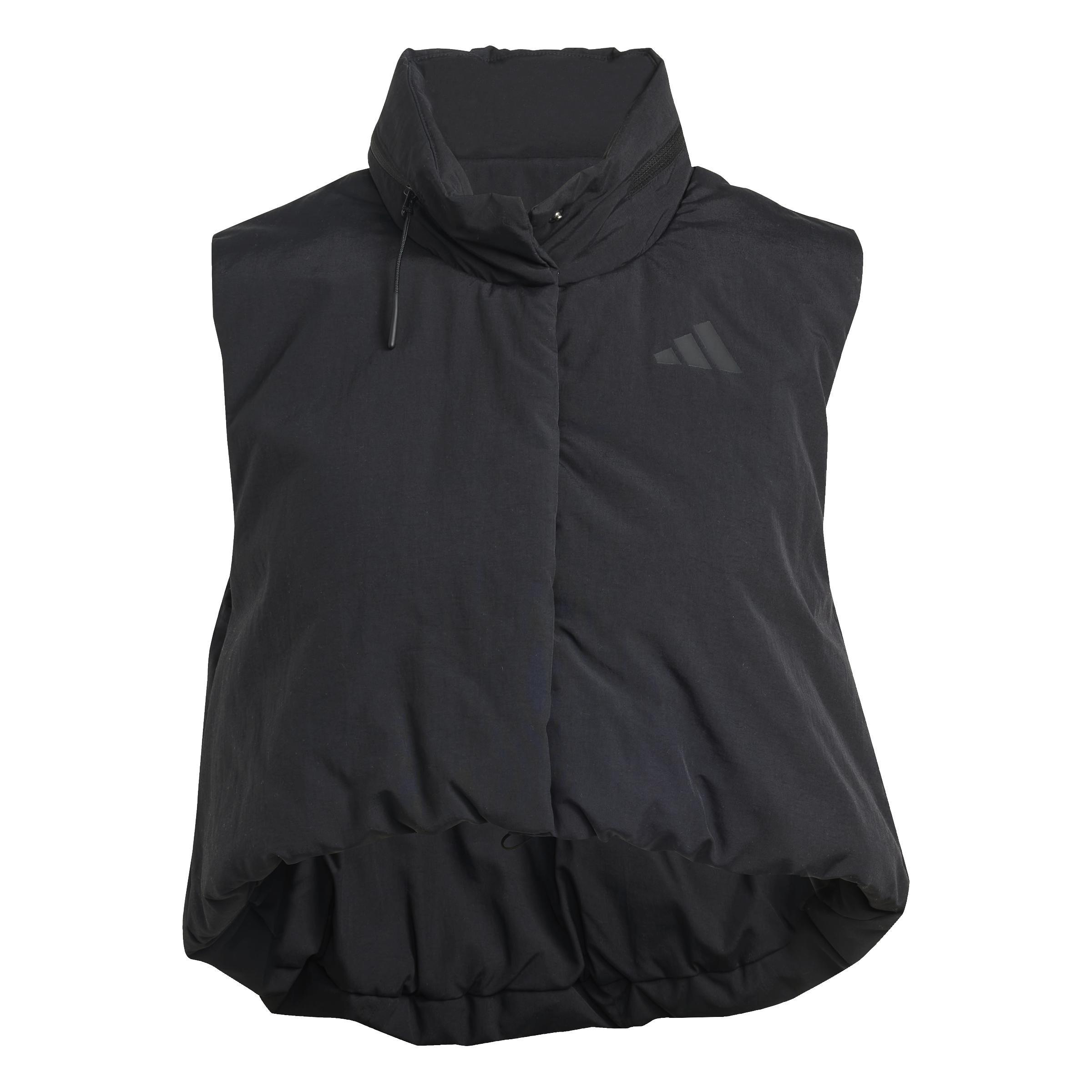 City Escape Cropped Vest, Black, A701_ONE, large image number 0