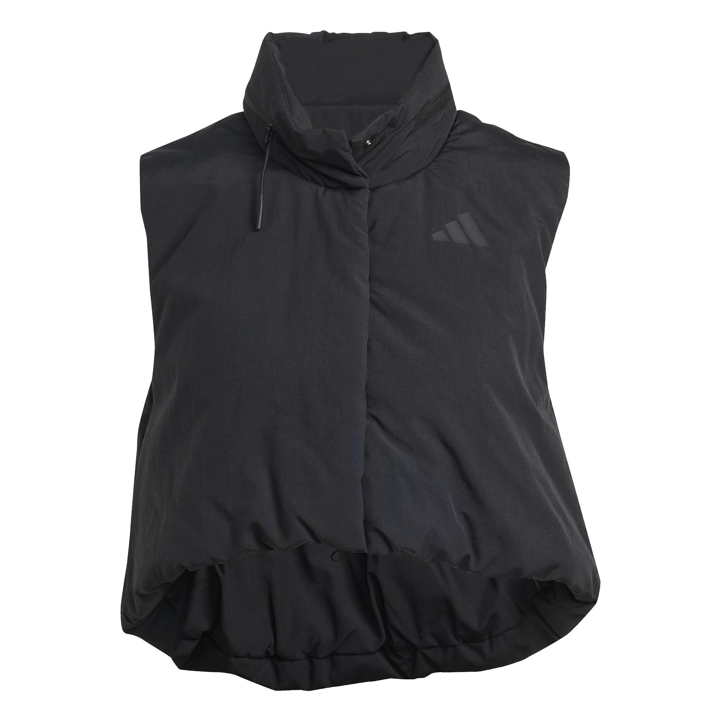 City Escape Cropped Vest, Black, A701_ONE, large image number 1