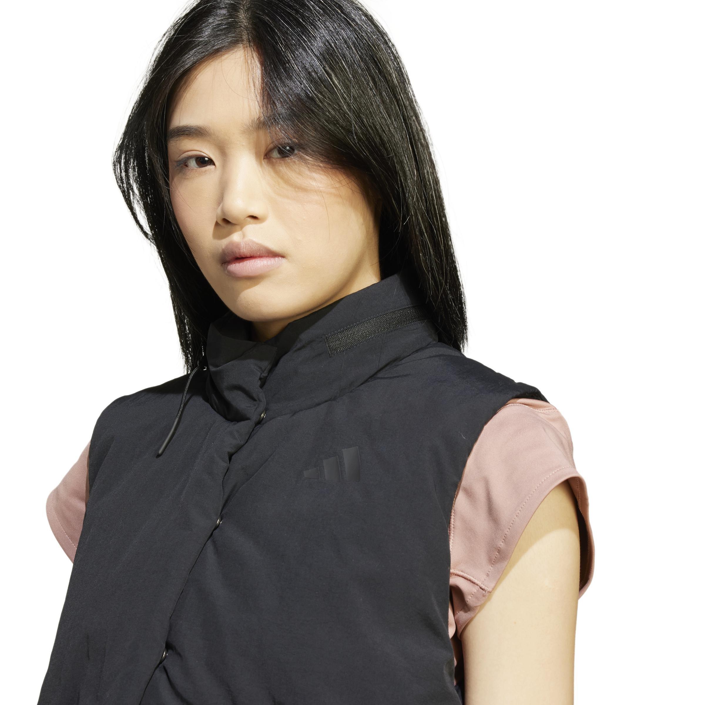 City Escape Cropped Vest, Black, A701_ONE, large image number 4