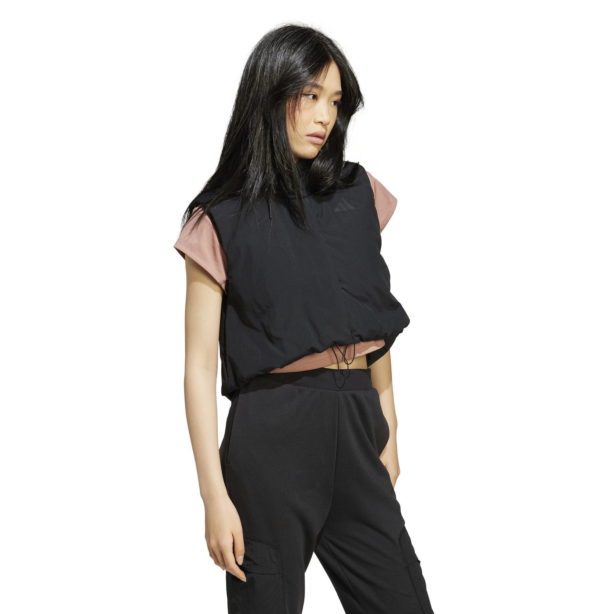 City Escape Cropped Vest, Black, , large image number 7