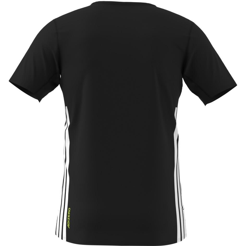 Adizero Running T-Shirt, Black, A701_ONE, large image number 7