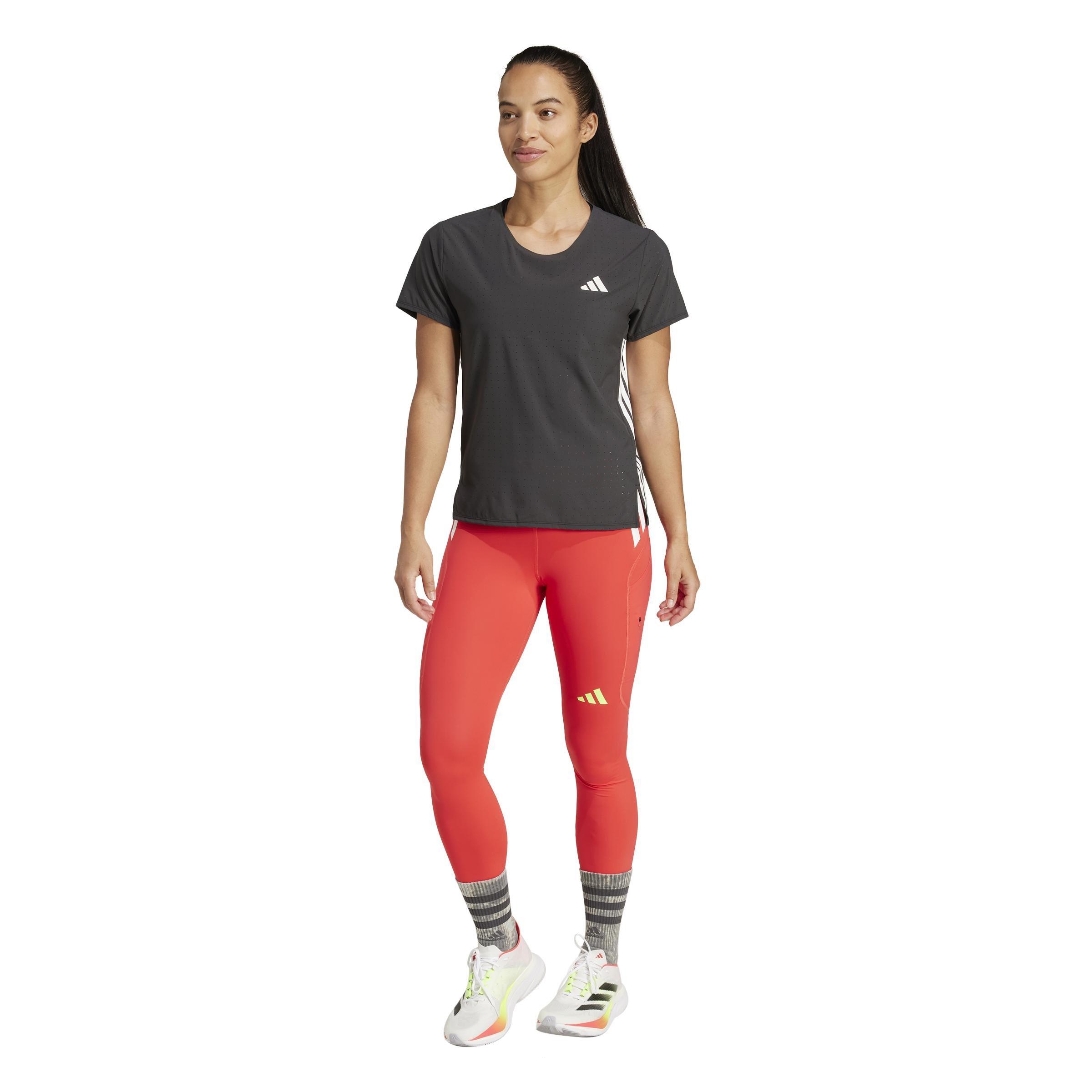 Adizero Running Tee, Black, A701_ONE, large image number 8