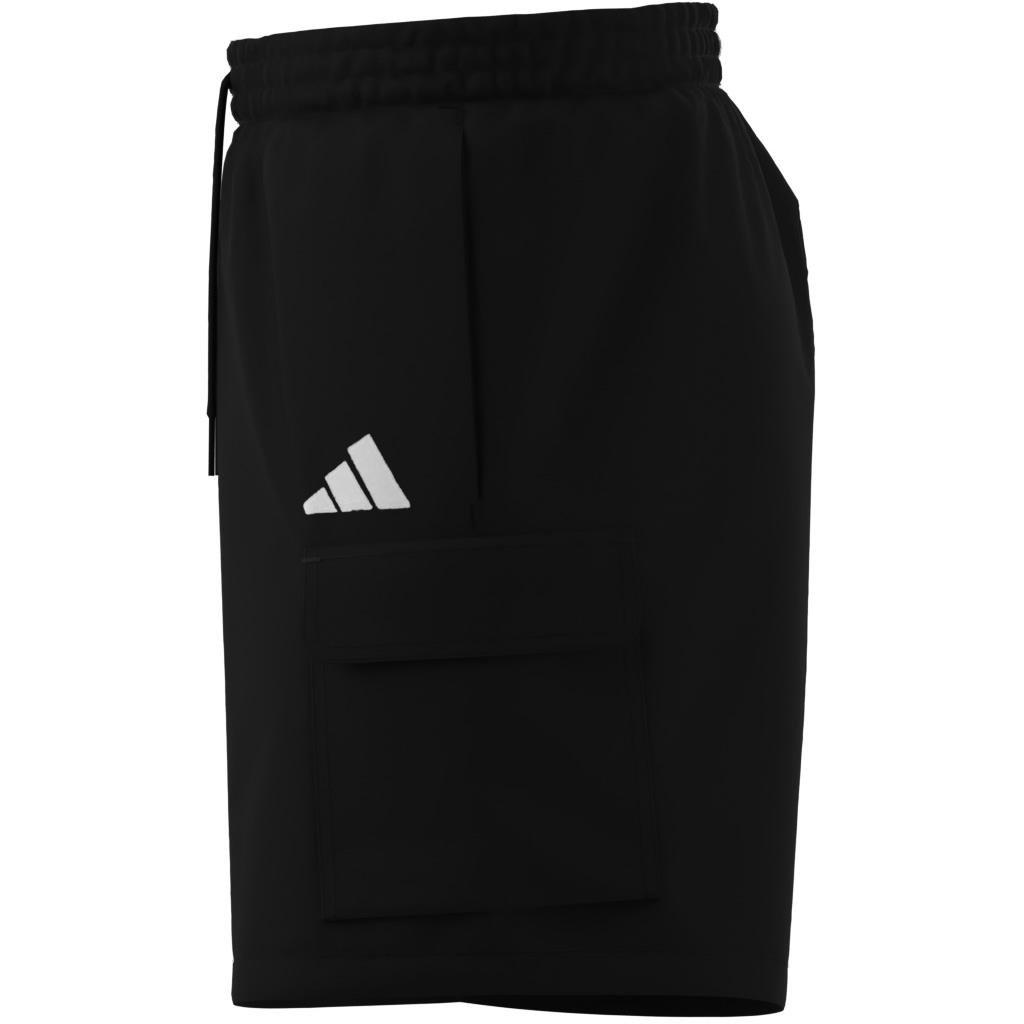 Essentials Small Logo Cargo Chelsea Shorts, Black, , large image number 7