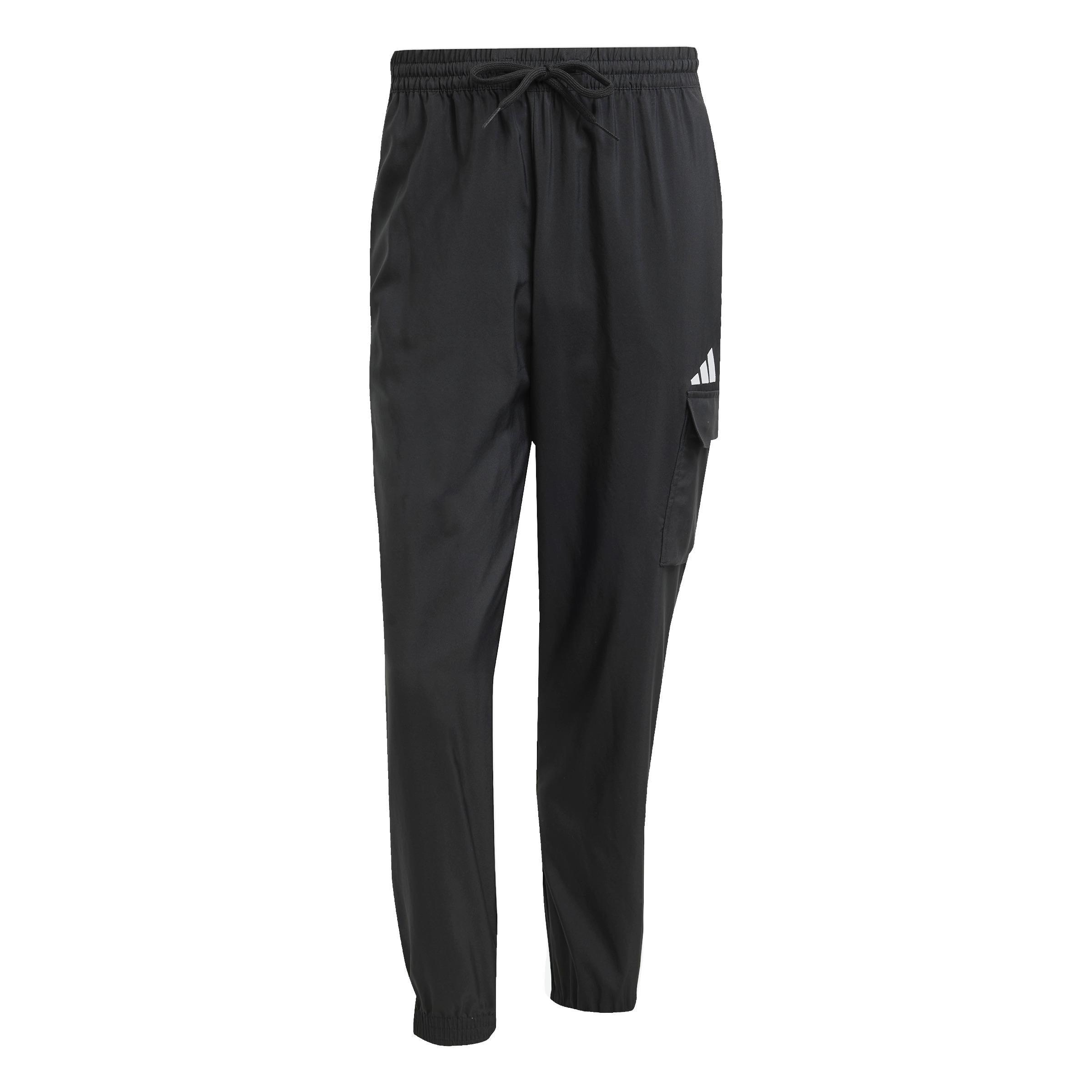 Essentials Small Logo Cargo Joggers, Black, , large image number 0