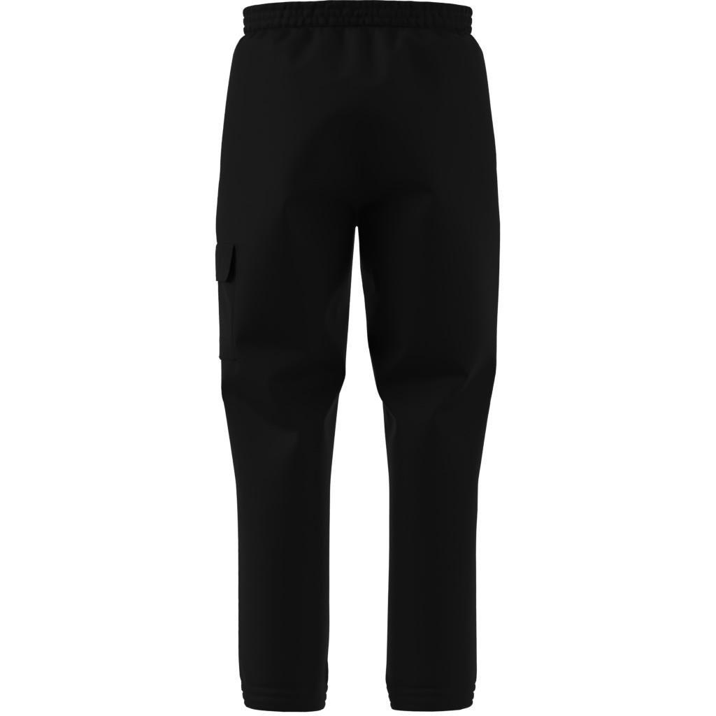 Essentials Small Logo Cargo Joggers, Black, A701_ONE, large image number 4